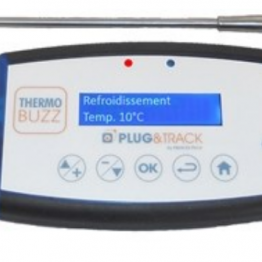 ThermoBuzz datalogger z vbodno sondo