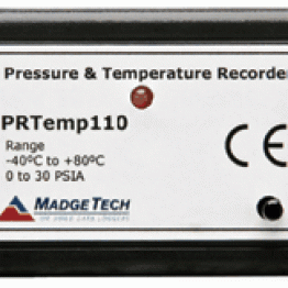 PrTemp110 Pressure and temperature recorder with 10 year battery