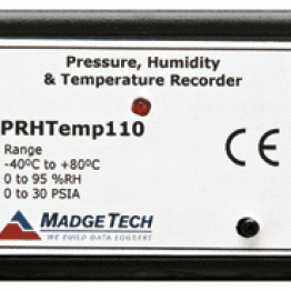 PRHTemp110 Pressure, temperature, and humidity recorder with 10 