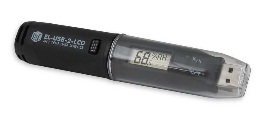 EL-USB-2-LCD   USB datalogger za temperaturo, vlago in dewpoint