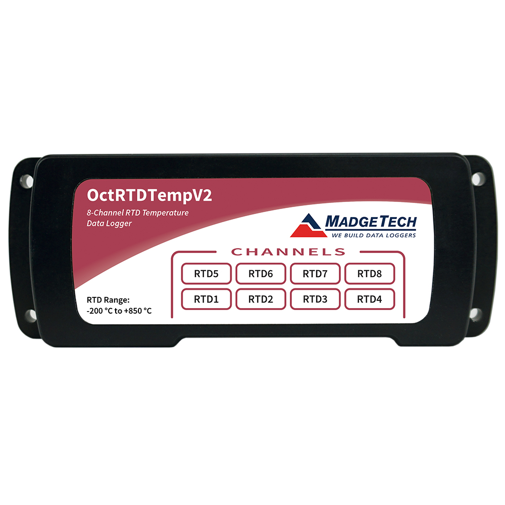 OctRTDV2 8 Channel Thermocouple based Temperature Recorder