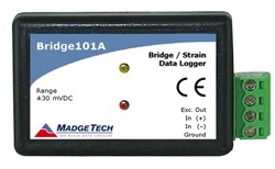 Bridge101A Differential input, strain gauge recorder with 10 yea