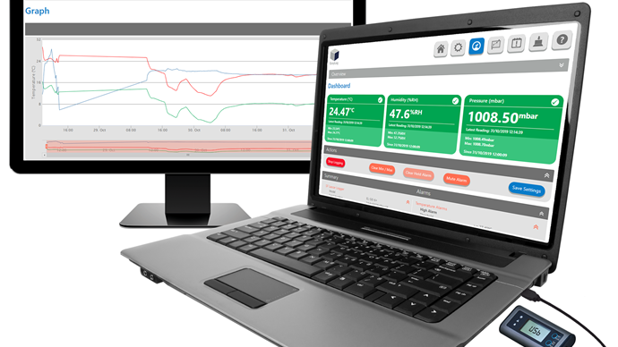 EL-SIE-1+ USB Temperaturni datalogger boljša točnost