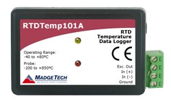 RTDTemp101A Precision Platinum RTD Based Temperature Recorder