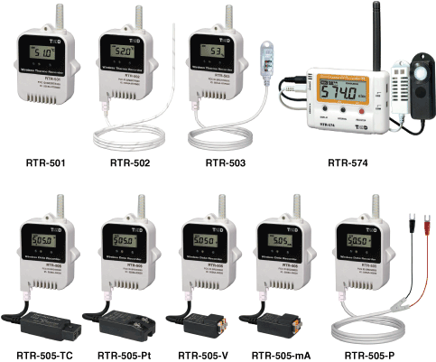 RTR-505-TC brezžični termočlen merilnik temperature