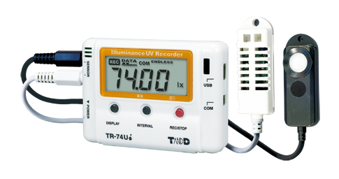 TR-74Ui-H datalogger temperature, vlage, osvetljenosti in UV