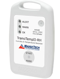 TransiTempII-RH Rugged humidity and temperature recorder
